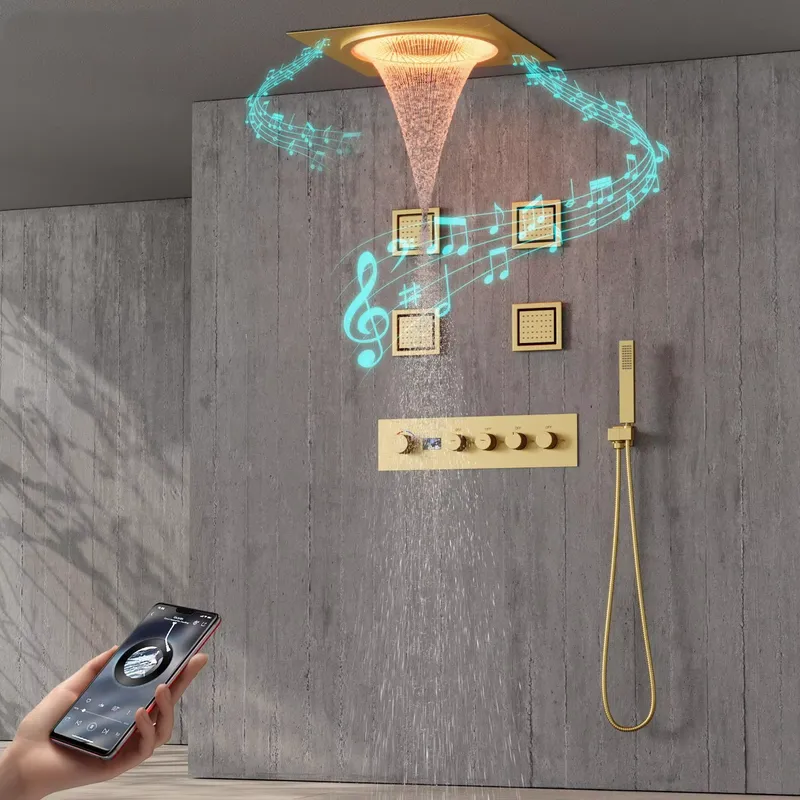 Juego de Ducha LED Inteligente - Spa & Wellness Hotel Paradiso reseña y precio