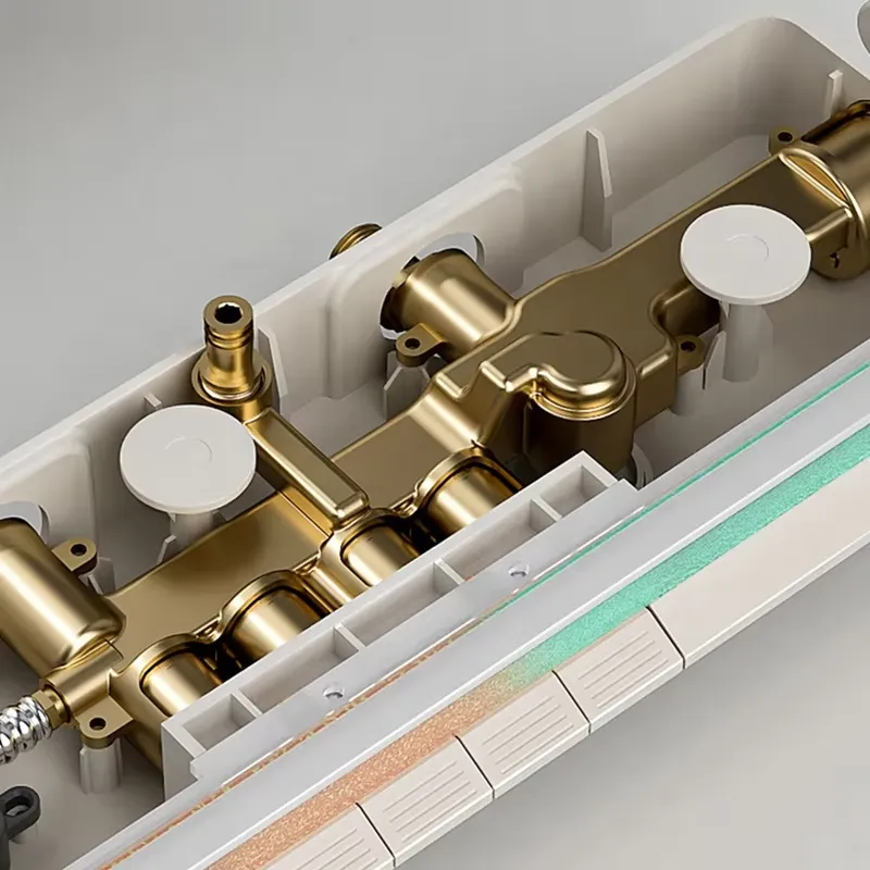 Juego de ducha digital de lató - Spa & Wellness Hotel Paradiso reseña y precio