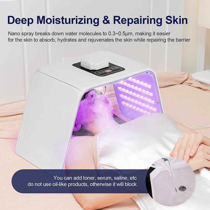7 colores LED Photon Beauty Ma - Spa & Wellness Hotel Paradiso reseña y precio